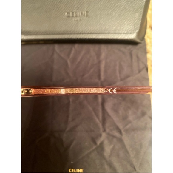 Céline oversized sunglasses - light pink - worn once - pristine - Picture 8 of 9